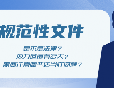 行政规范性文件的“不适当”现象讨论