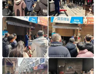 温州灵犀一菜鸟驿站发生火灾，有关部门现场教学宣传消防知识